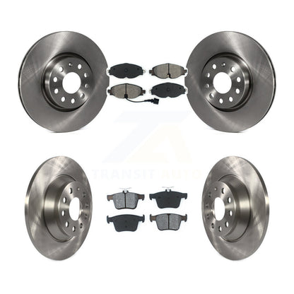 Kit de disques de frein à disque avant et arrière et plaquettes semi-métalliques pour Audi TT Quattro