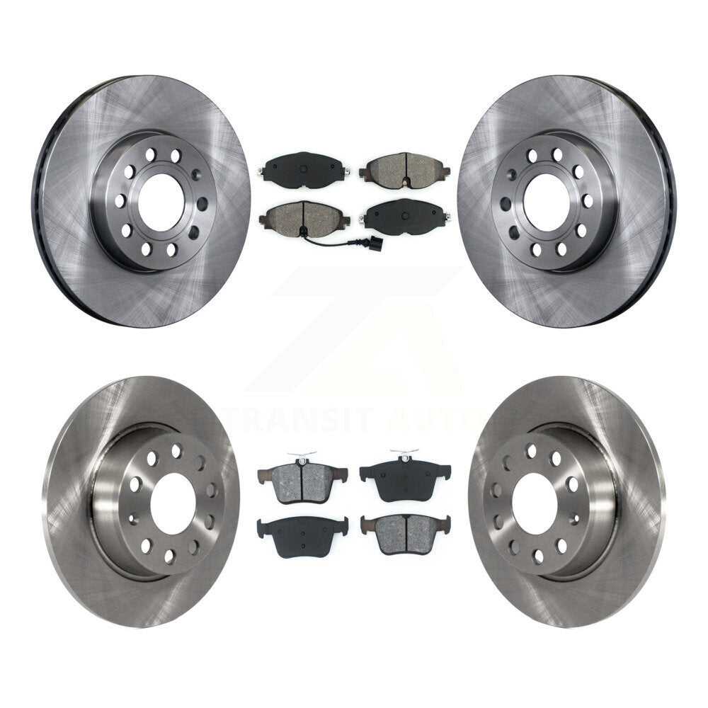 Kit de plaquettes semi-métalliques de Rotor de frein avant et arrière, pour Volkswagen Taos Audi A3 Quattr