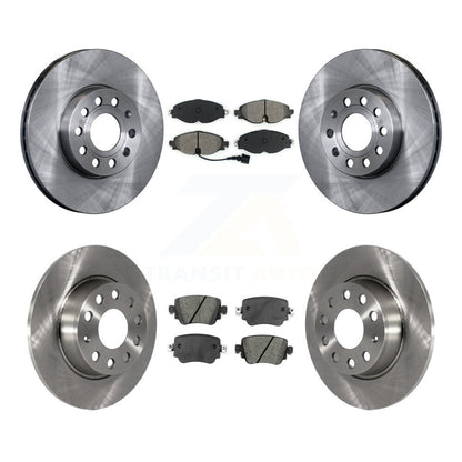 Kit de plaquettes semi-métalliques de Rotor de frein à disque avant et arrière, pour Volkswagen Golf SportWage