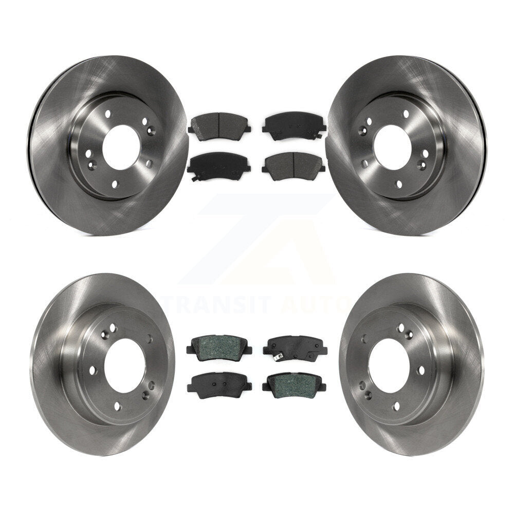 Kit de plaquettes de frein semi-métalliques pour rotors de frein avant et arrière, pour Hyundai Elantra 2.0 2017 – 2020
