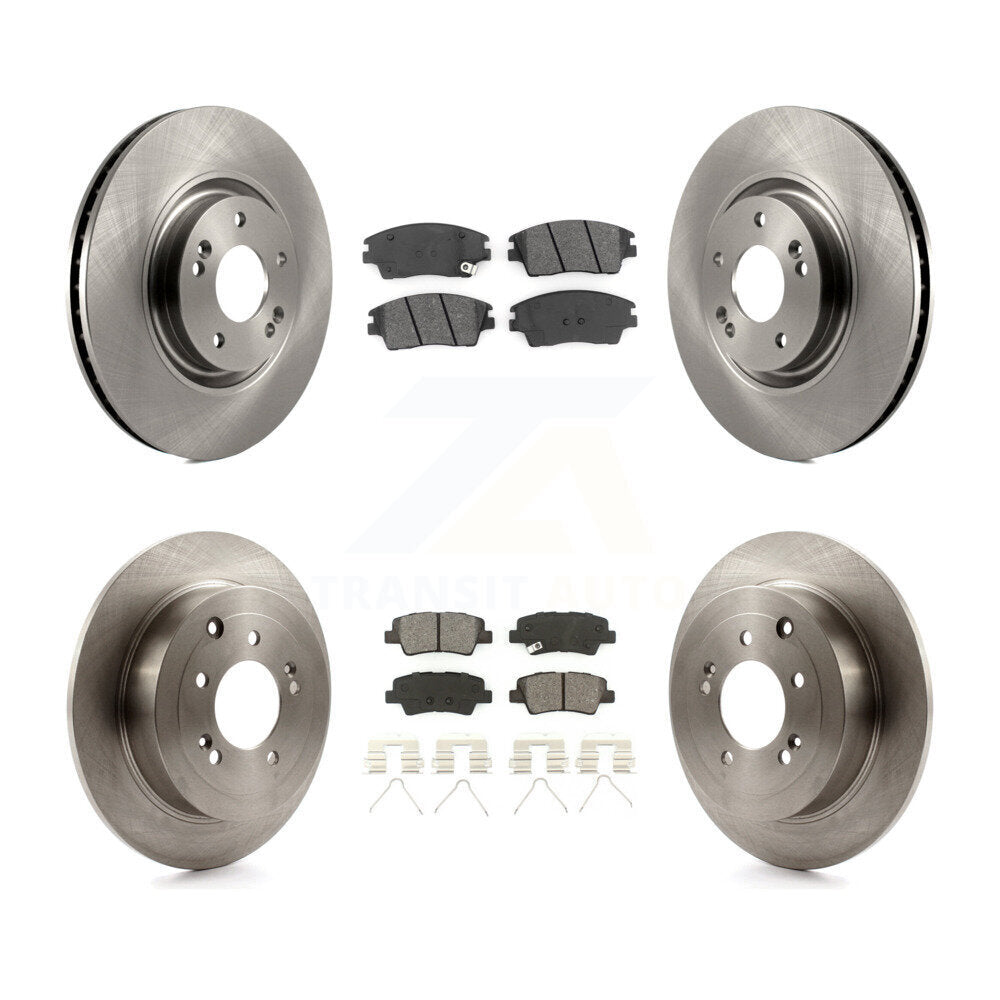 Kit de plaquettes semi-métalliques de Rotor de frein avant et arrière, pour Kia Sportage Turbocharge 17-22