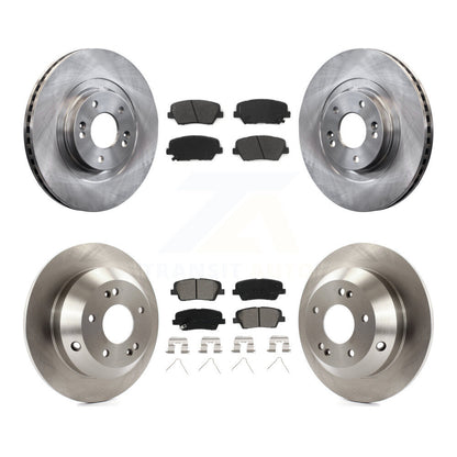 Rotors de frein avant arrière et Kit de plaquettes semi-métalliques pour Kia Sorento Hyundai Santa F