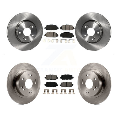 Kit de rotors de frein à disque avant et arrière et plaquettes semi-métalliques pour Honda HR-2016-2022