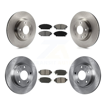 Kit de rotor de frein à disque avant et arrière et plaquettes semi-métalliques pour Mazda CX-3 AW 2019 – 2022