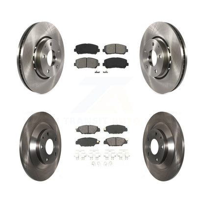 Kit de rotors de frein à disque avant et arrière et plaquettes semi-métalliques pour Mazda CX-5