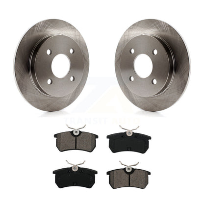 Kit de disques de frein à disque arrière et plaquettes semi-métalliques pour Ford Focus Fiesta