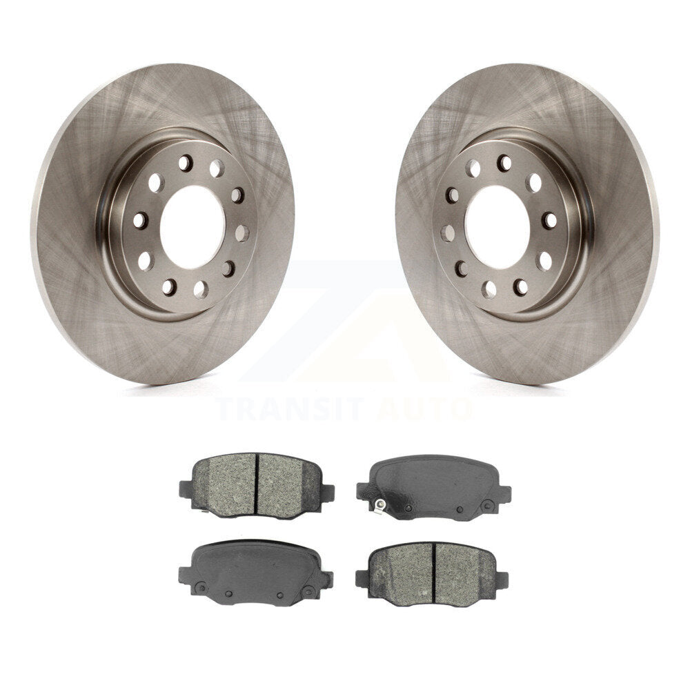 Kit de rotors de frein à disque arrière et plaquettes semi-métalliques pour Jeep Cherokee Chrysler 20