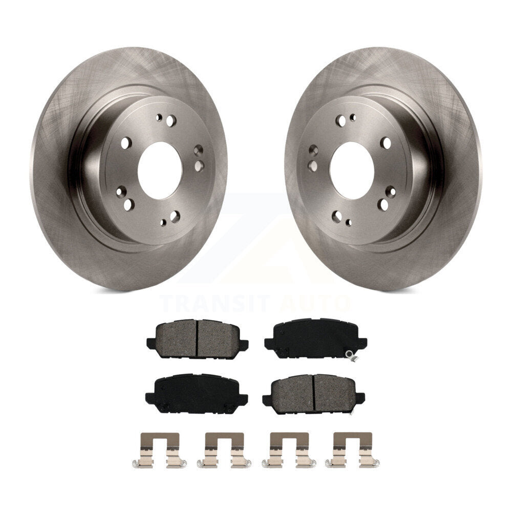 Kit de disques de frein à disque arrière et plaquettes semi-métalliques pour Honda HR-V 2016-2022