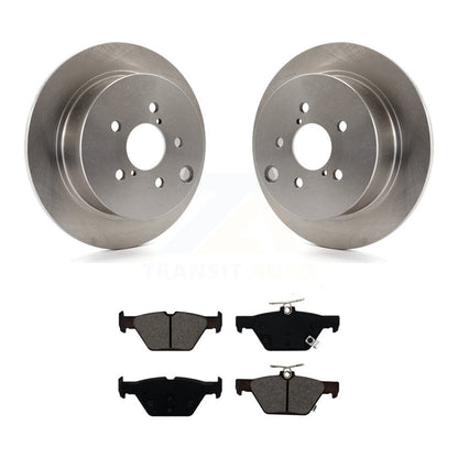 Kit de disques de frein à disque arrière et plaquettes semi-métalliques pour Subaru Crosstrek