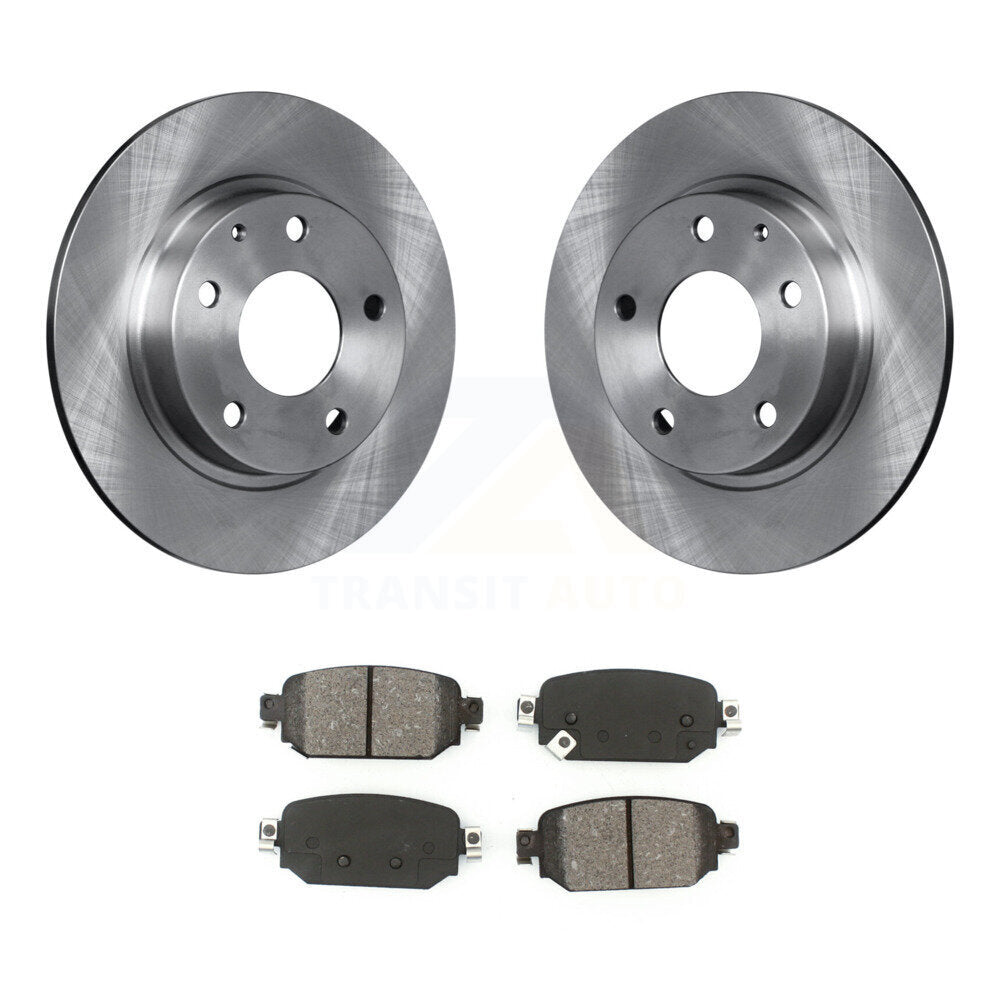 Kit de disques de frein à disque arrière et plaquettes semi-métalliques pour Mazda 3 CX-3 Sport