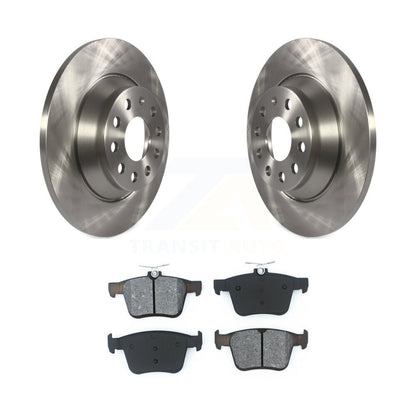 Rotors de frein arrière et Kit de plaquettes semi-métalliques pour Volkswagen Tiguan Jetta Audi Q3 T