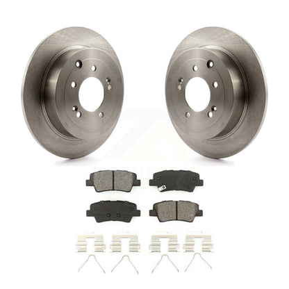 Rotors de frein à disque arrière et Kit de plaquettes semi-métalliques pour Hyundai Tucson Kia Sportag