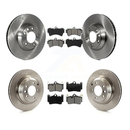 Kit de disques de frein à disque avant et arrière et plaquettes semi-métalliques (6 pièces) pour Audi Q7