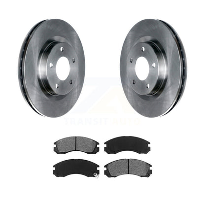 Kit de disques de frein à disque avant et plaquettes semi-métalliques pour Mitsubishi Lancer