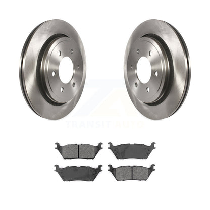 Kit de disques de frein à disque arrière et plaquettes semi-métalliques pour Ford F-150 K8S-102748