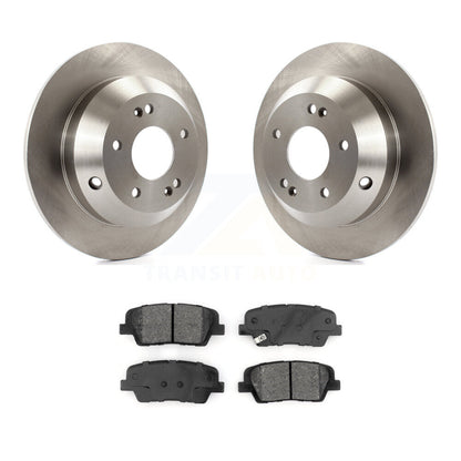 Kit de plaquettes semi-métalliques de rotor de frein arrière pour Kia Sorento avec étrier peint en rouge