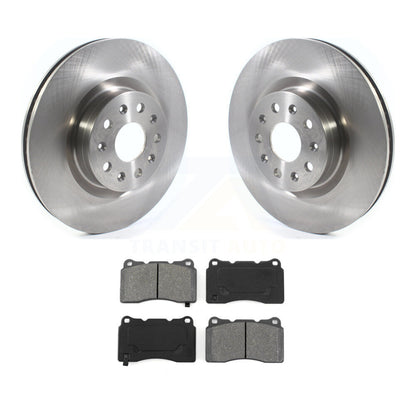 Kit de disques de frein à disque avant et plaquettes semi-métalliques pour Cadillac CTS CT6