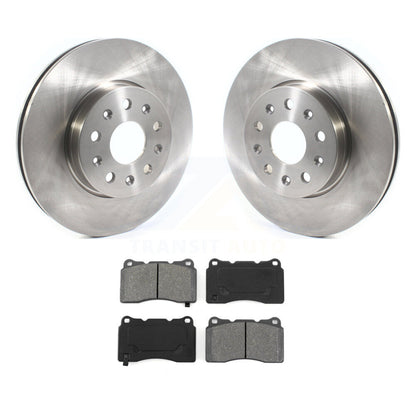 Rotors de frein avant et Kit de plaquettes semi-métalliques pour Chevrolet Camaro Cadillac CTS CT