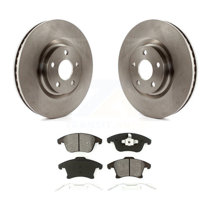 Kit de rotor de frein avant et de plaquettes semi-métalliques pour Ford Police Responder Hybrid SS