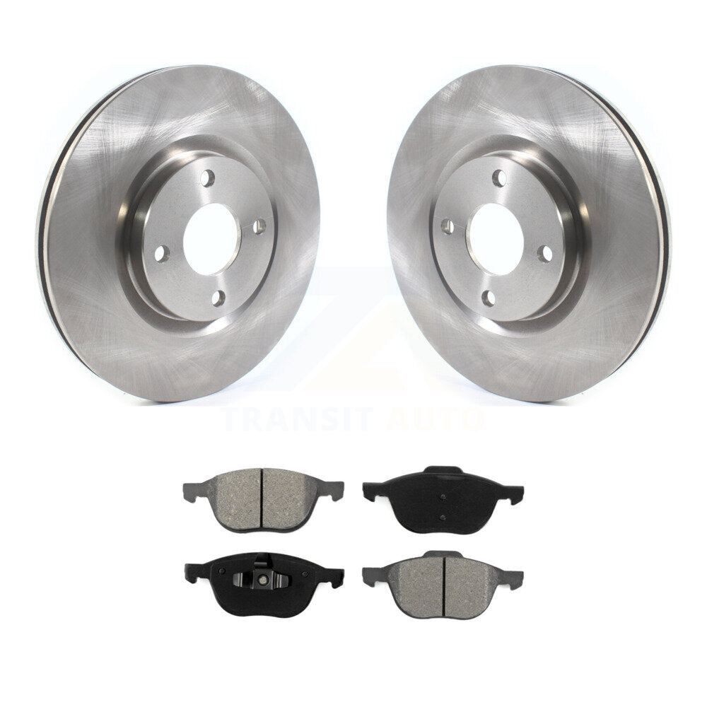 Kit de disques de frein à disque avant et de plaquettes semi-métalliques pour Ford EcoSport 2018-2022