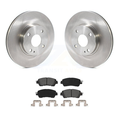 Kit de rotors de frein à disque avant et plaquettes semi-métalliques pour Toyota Yaris iA Scion