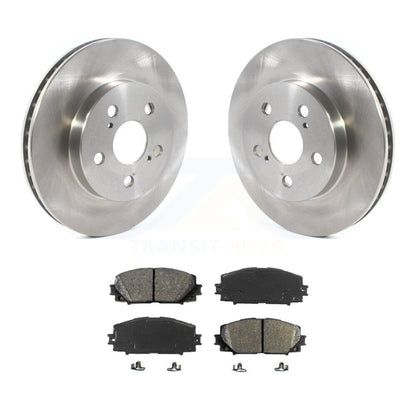 Kit de rotor de frein avant et de plaquettes semi-métalliques pour Toyota Corolla Prius Prime AWD-