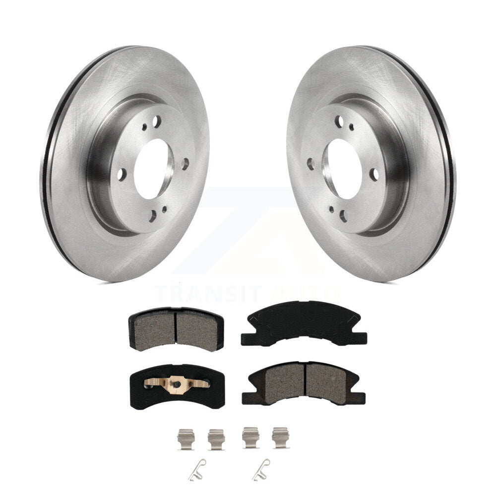 Kit de plaquettes de frein semi-métalliques pour rotors de frein avant, pour Mitsubishi Mirage G 2017 – 2024