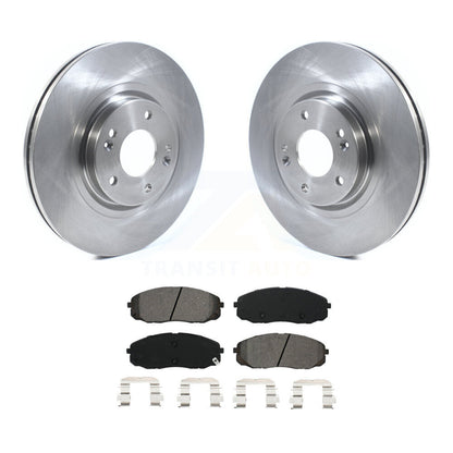 Kit de disques de frein à disque avant et de plaquettes semi-métalliques pour Kia Sedona 2015 – 2021