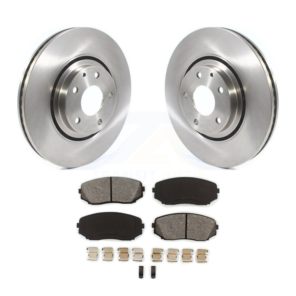 Kit de disques de frein à disque avant et plaquettes semi-métalliques pour Mazda CX-5 CX-9