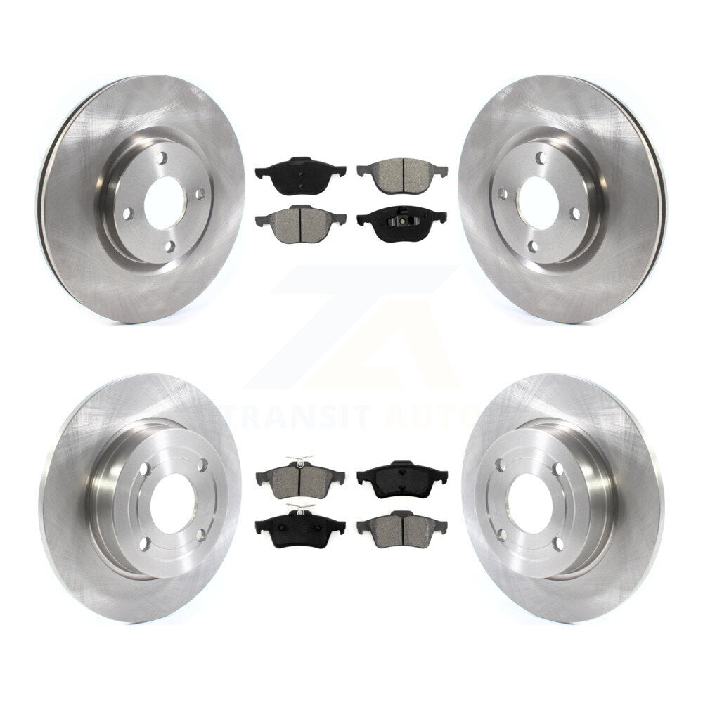 Kit de rotor de frein avant et arrière et plaquettes semi-métalliques pour Ford EcoSport FW 2018 – 2021