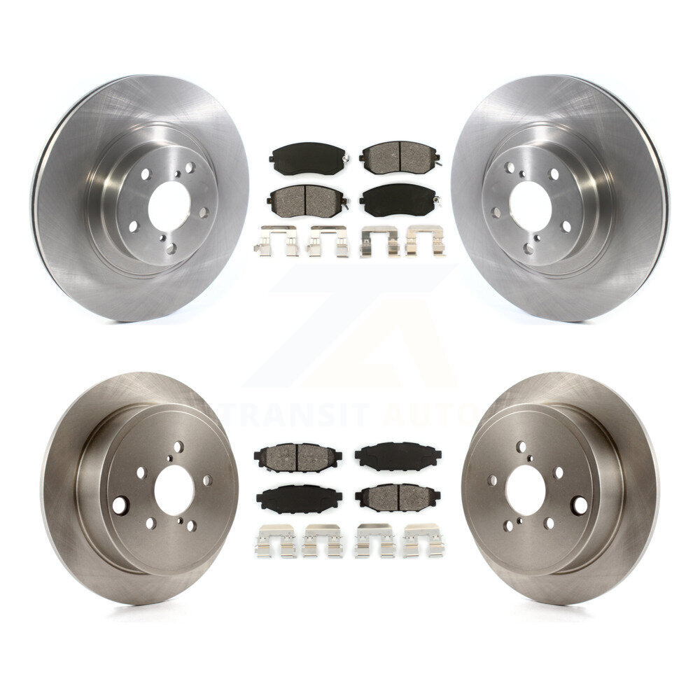 Kit de plaquettes semi-métalliques de Rotor de frein avant et arrière, pour Subaru Impreza Forester Outbac