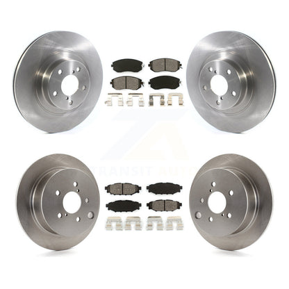 Kit de rotors de frein avant et arrière et plaquettes semi-métalliques pour Subaru Forester XV Crosstre