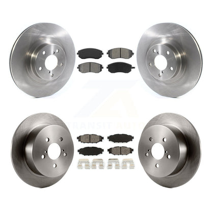 Kit de rotors de frein à disque avant et arrière et plaquettes semi-métalliques pour Subaru Outback Legac