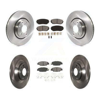 Kit de rotor de frein avant et arrière et plaquettes semi-métalliques pour Mazda CX-5 Turbocharge 19-23