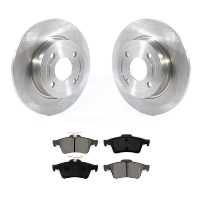 Rotors de frein à disque arrière et kit de plaquettes semi-métalliques pour Ford EcoSport FW 2018-2021