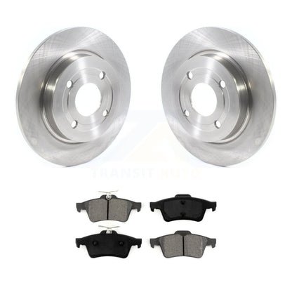 Rotors de frein à disque arrière et kit de plaquettes semi-métalliques pour Ford EcoSport AW 2018-2022