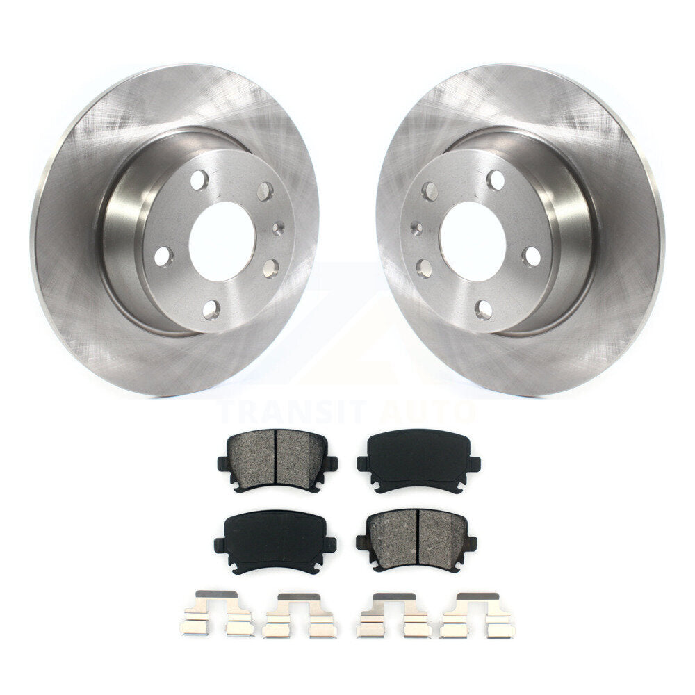 Kit de disques de frein à disque arrière et plaquettes semi-métalliques pour Audi TT Quattro K8S-10282