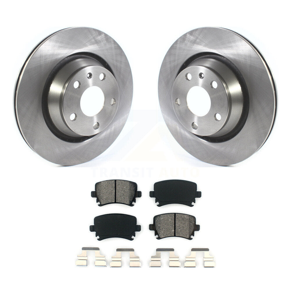 Kit de disques de frein à disque arrière et plaquettes semi-métalliques pour Audi TT Quattro TTS RS