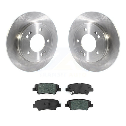 Rotor de frein à disque arrière et Kit de plaquettes semi-métalliques pour Hyundai Elantra Ioniq Kia Nir