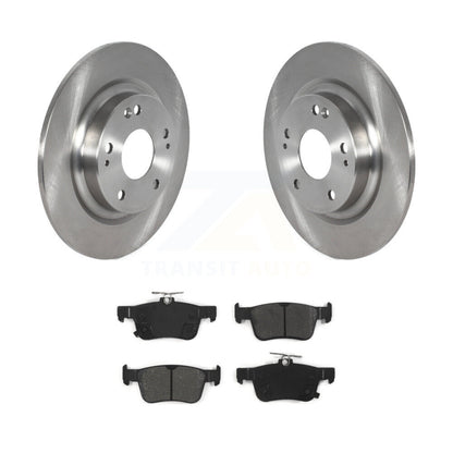 Kit de disques de frein à disque arrière et plaquettes semi-métalliques pour Honda Civic K8S-102827