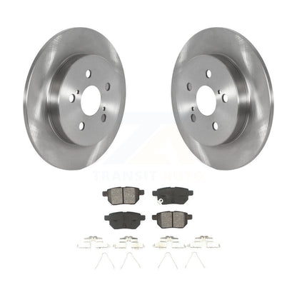 Kit de rotors de frein à disque arrière et de plaquettes semi-métalliques pour Toyota Corolla 2.0L 2019