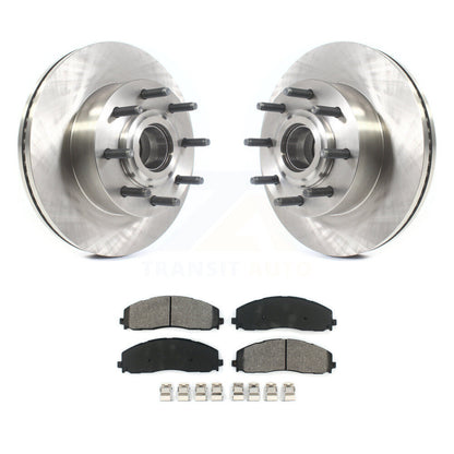 Kit de plaquettes semi-métalliques de moyeu de Rotor de frein à disque avant, pour Ford F-350 Super Duty F-25