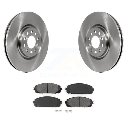 Kit de disques de frein à disque avant et plaquettes semi-métalliques pour Jeep Cherokee K8S-102836
