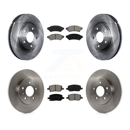 Kit de plaquettes semi-métalliques de Rotor de frein avant et arrière, pour Pontiac Montana Chevrolet Buic