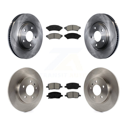 Kit de plaquettes semi-métalliques de Rotor de frein avant et arrière, pour Chevrolet Uplander Buick Satur