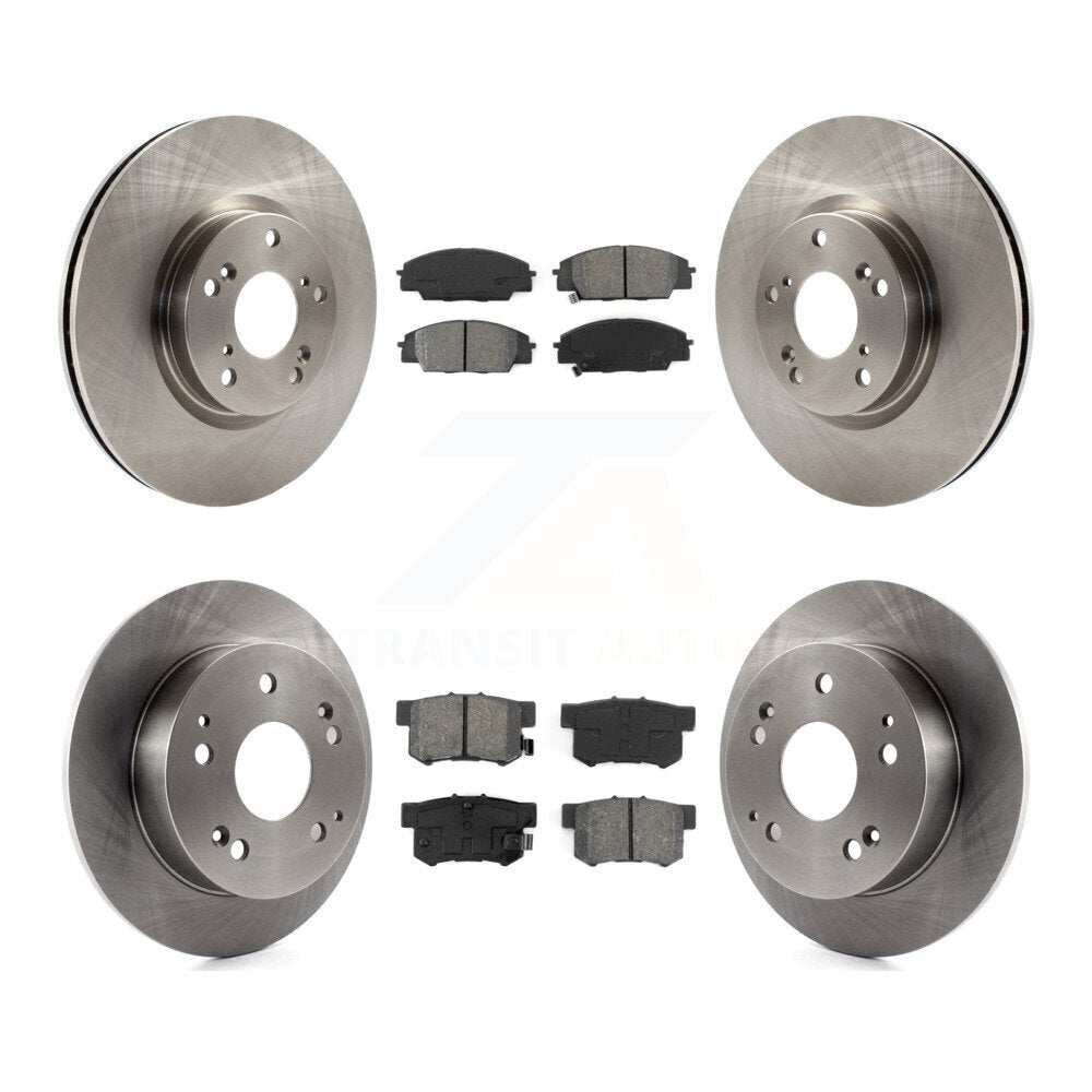 Kit de plaquettes semi-métalliques de Rotor de frein à disque avant et arrière, pour Acura RSX Type 2002 – 2006