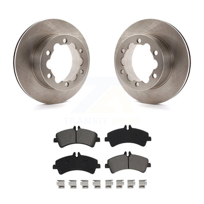 Kit de rotor de frein arrière et de plaquettes semi-métalliques pour Sprinter 3500 Mercedes-Benz Dodg