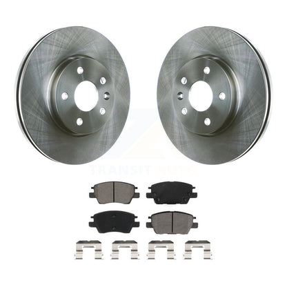 Kit de rotor de frein avant et de plaquettes semi-métalliques pour Chevrolet Cruze Bolt EV EUV Vol