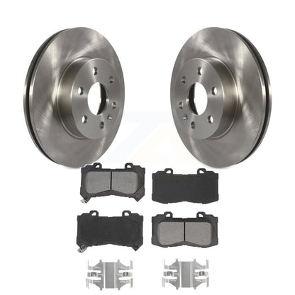 Rotor de frein à disque avant et Kit de plaquettes semi-métalliques pour Chevrolet Colorado GMC Canyo