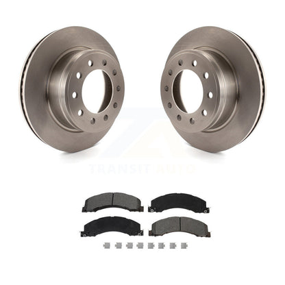 Kit de rotor de frein avant et de plaquettes semi-métalliques pour camion Ram Dodge Sterling 4500 550